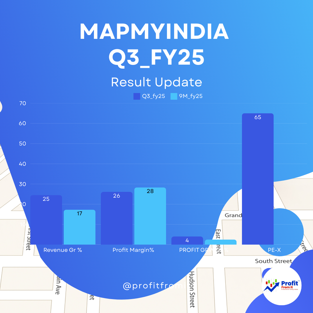 Q3 FY25 results for C.E. Info Systems Limited (MapMyIndia)